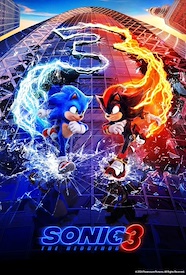 Sonic the Hedgehog 3 movie poster