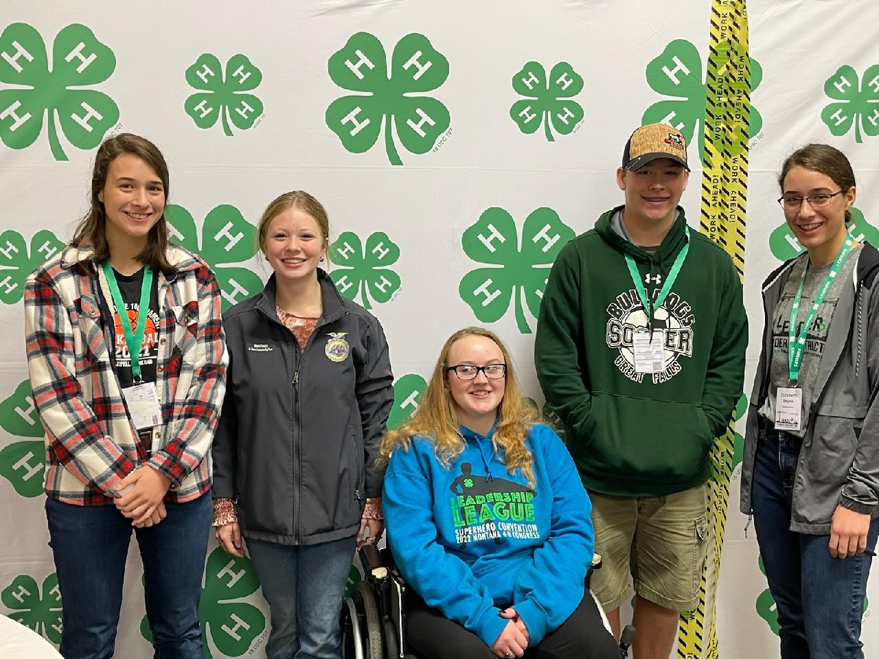 2022-2023 Cascade County 4-H Ambassador Team