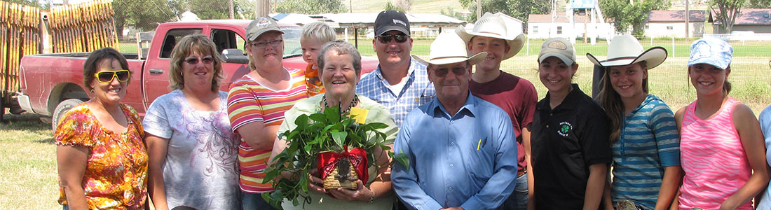 Picture of a Family with pickup in back