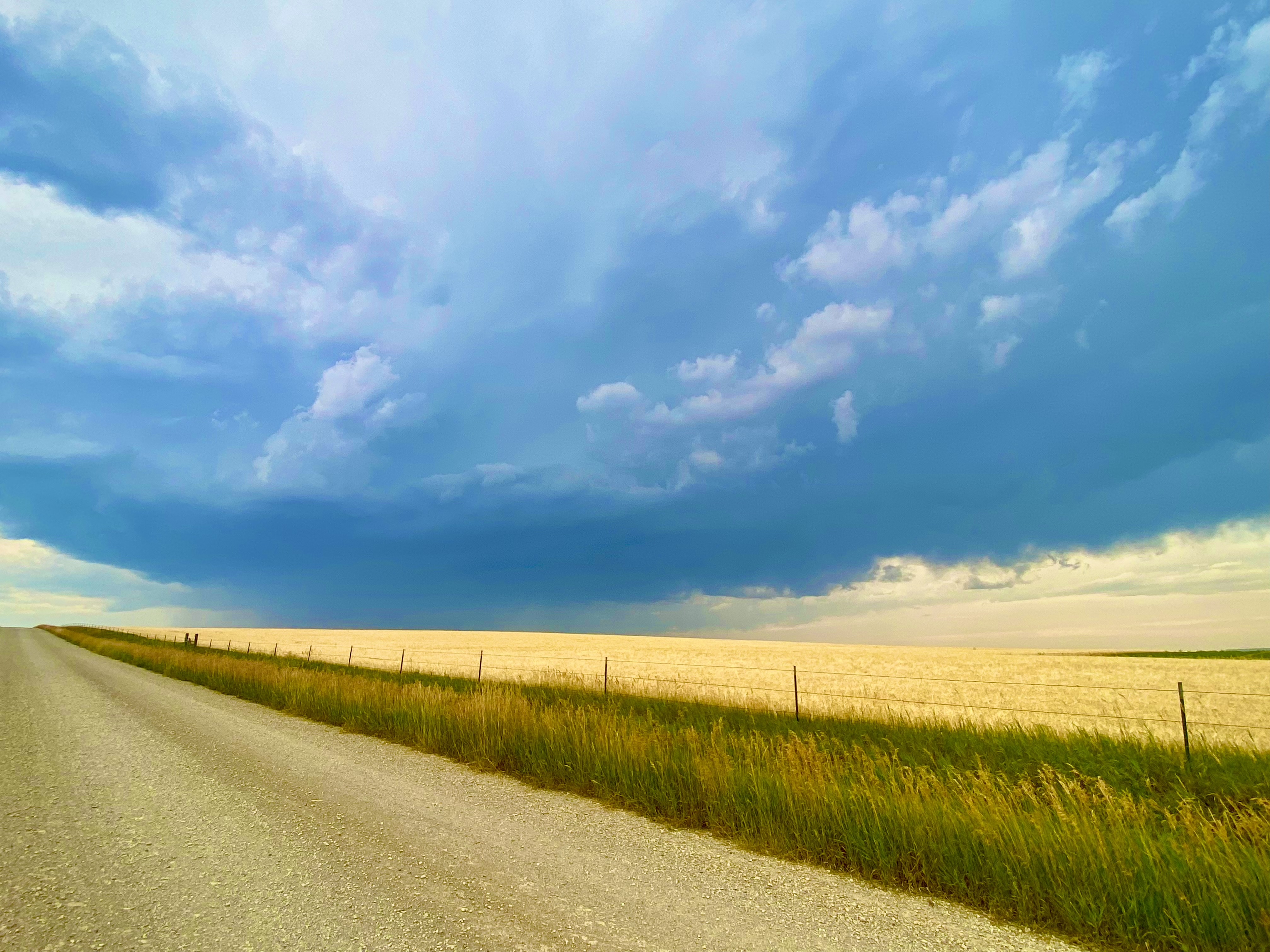 Late summer thunderstorm rolls through Judith Basin County