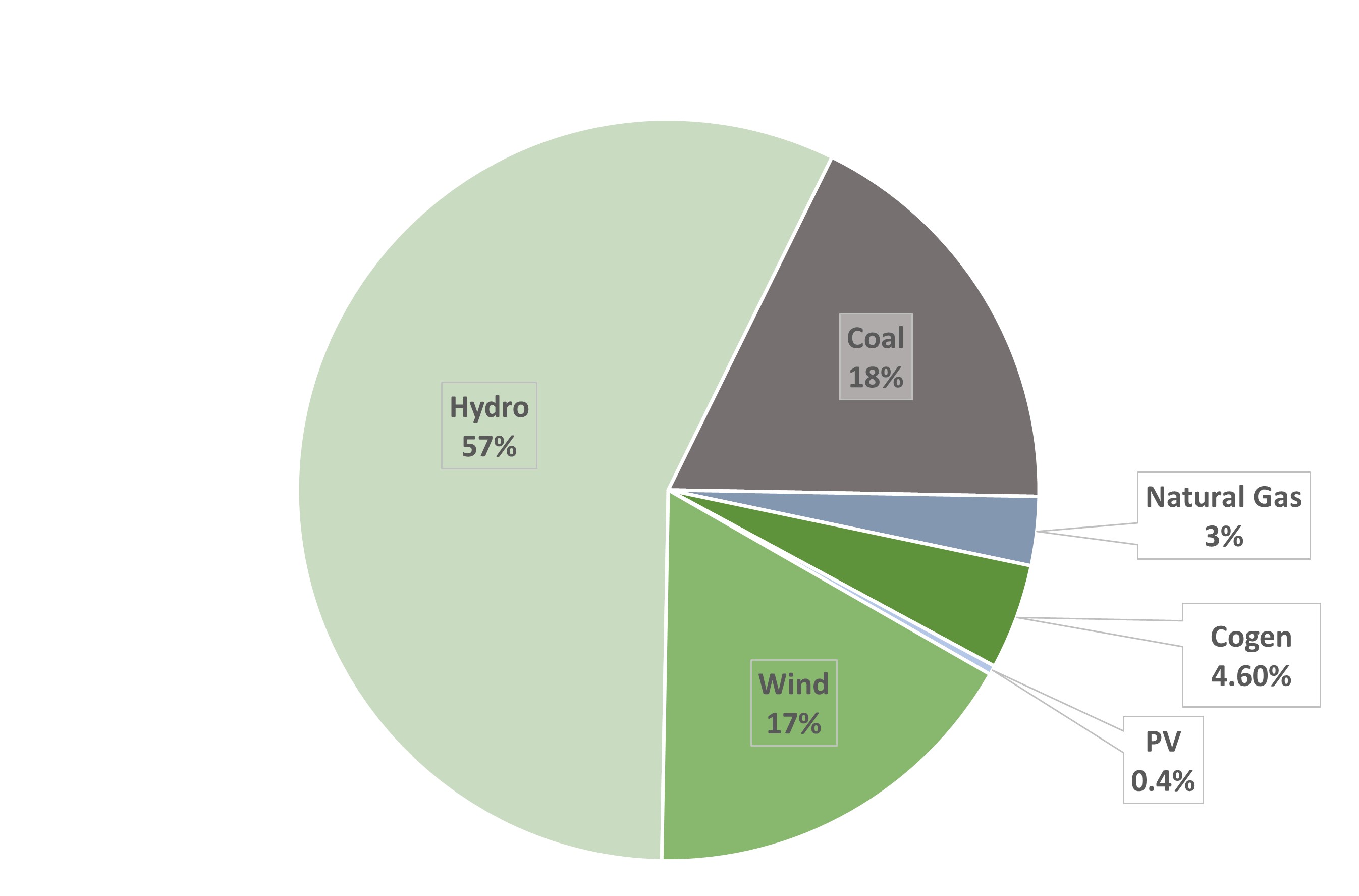 MSU Electricity Source Profile FY21