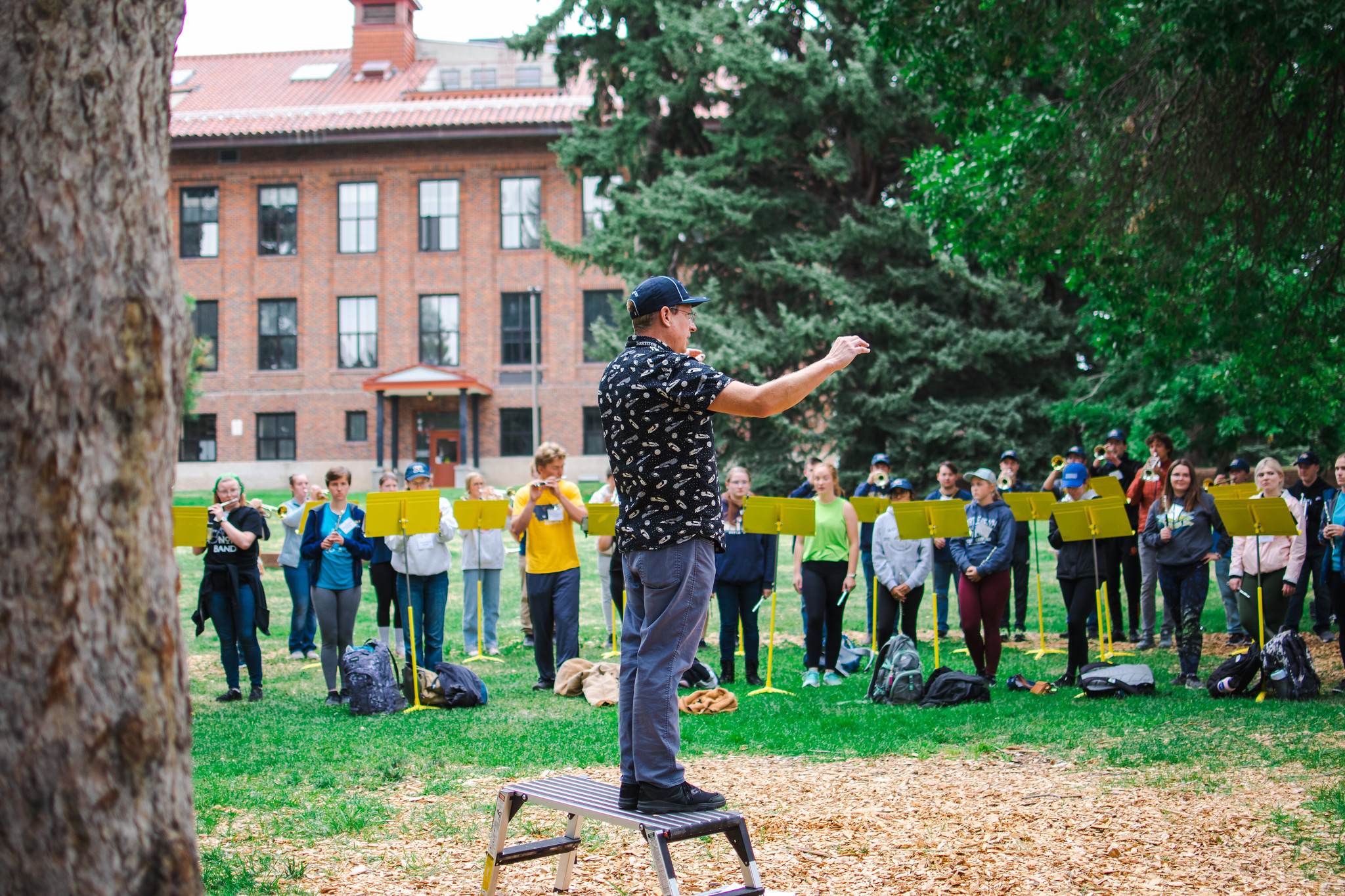 Marching Band Rehearsal