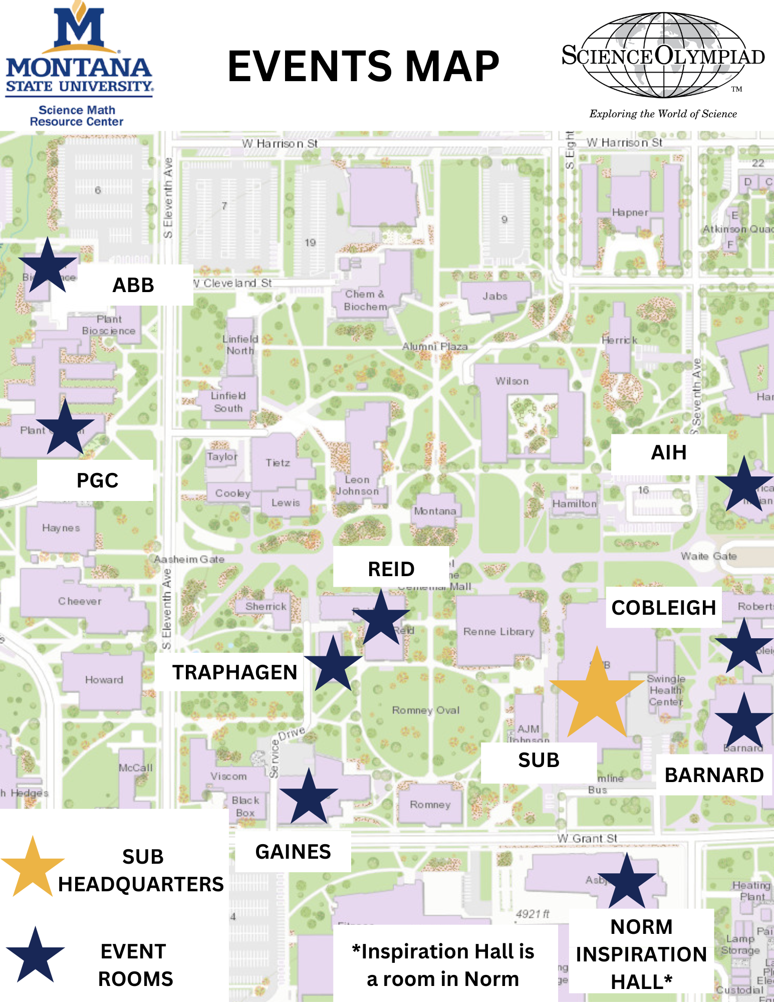 2025 MTSO Event Map